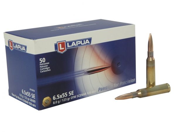 Lapua 6,5x55 SE 123 grain Scenar
