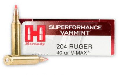 Hornady 204 RUGER 40 GR V-MAX 20 STK