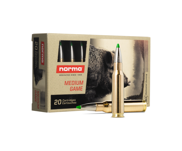 .308 Win. Norma EvoStrike 139 grain.