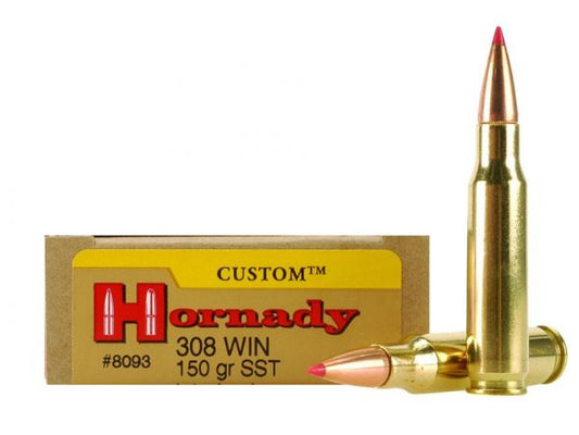 Hornady .308 Cal. 150 gr SST