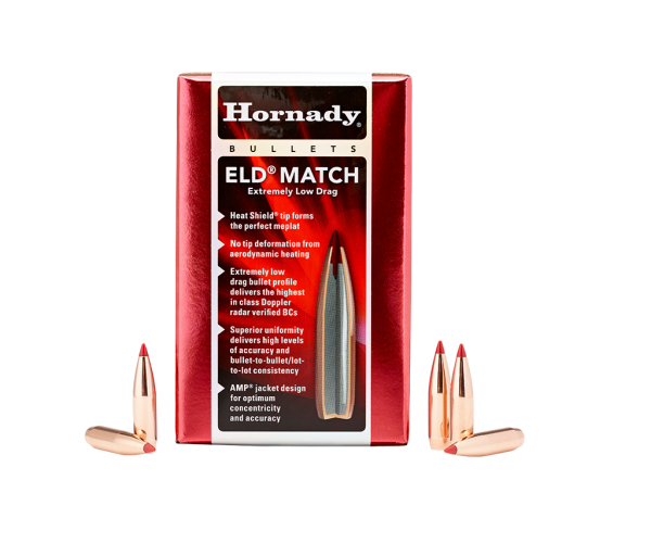 Hornady .22 ELD-M kúlur 52 grain