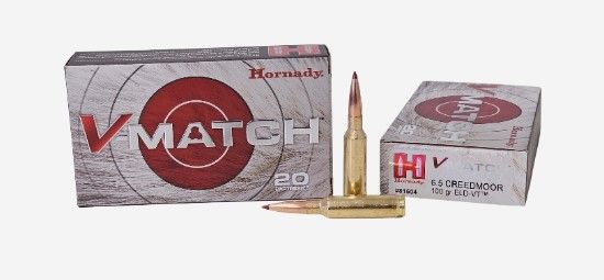 Hornady 6,5 Creedmoor 100 gr ELD-VT