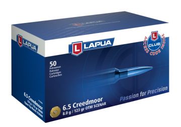 Lapua 6,5 Creedmoor 123 grain Scenar