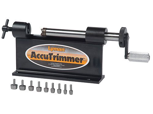 Lyman AccuTrimmer Kit með 9 Pilots