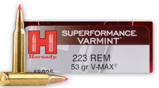 Hornady .223 Rem V-MAX 53 grain