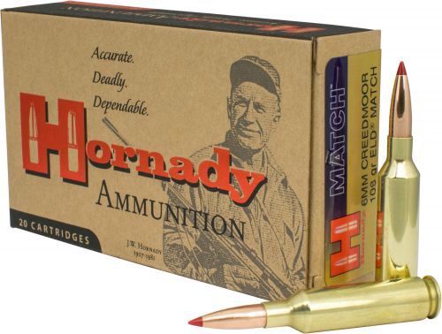 Hornady 6mm Creedmoor 108 grain ELD M