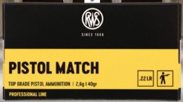 RWS 22 LR Pistol Match