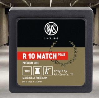 RWS R10 Match PLUS 4,5mm 100 stk