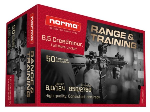 Norma 6,5 Creedmoor R & T 124 grain
