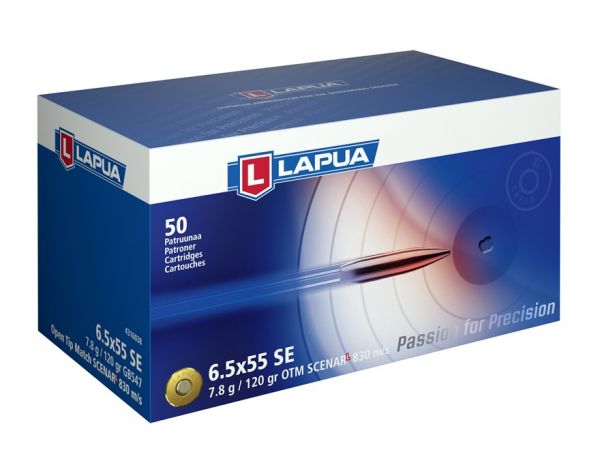 Lapua cal 6,5x55 SE 120 grain Scenar L