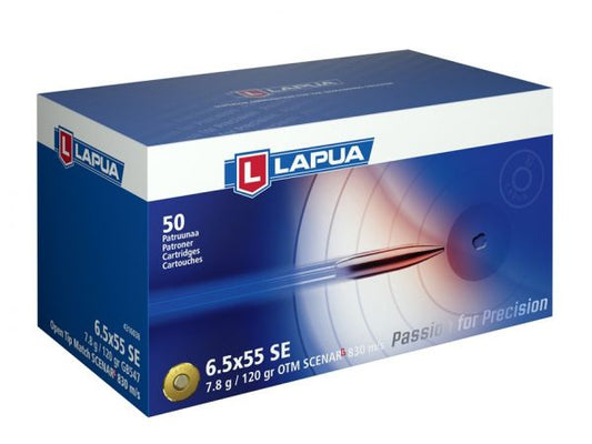 Lapua cal 6,5x55 SE 120 grain Scenar L