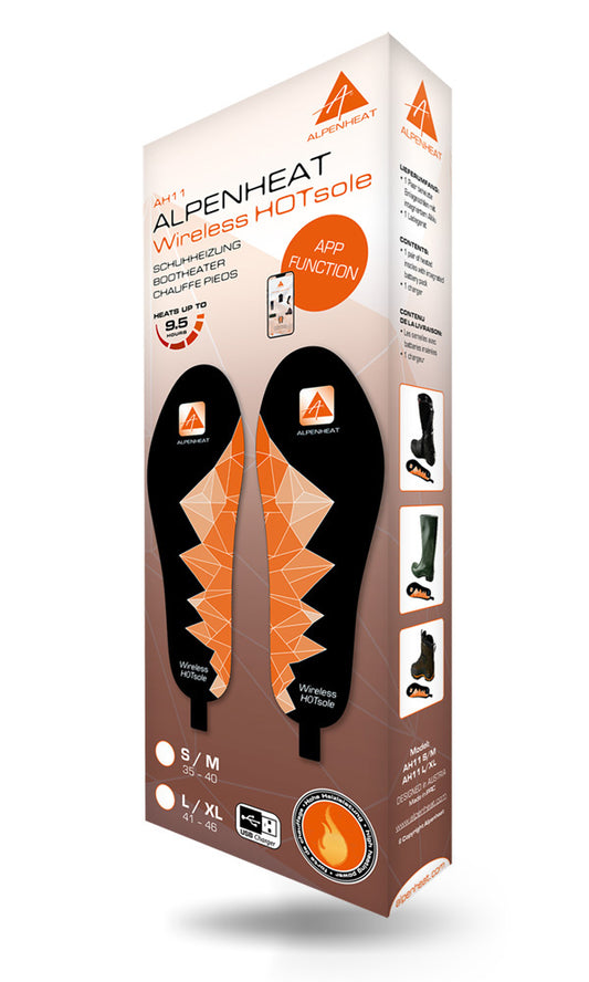 Alpen Heat Insoles Wireless HotSoles