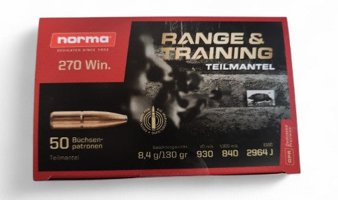 Norma 270 FMJ 130 grain