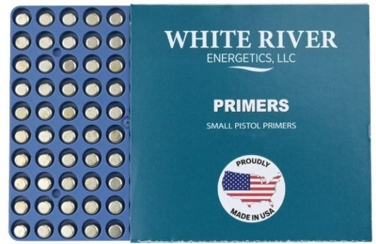 White River Small Pistol Primers