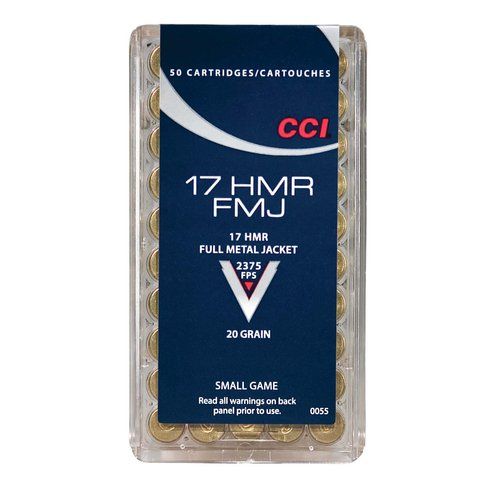 CCI .17 HMR 20 grain FMJ
