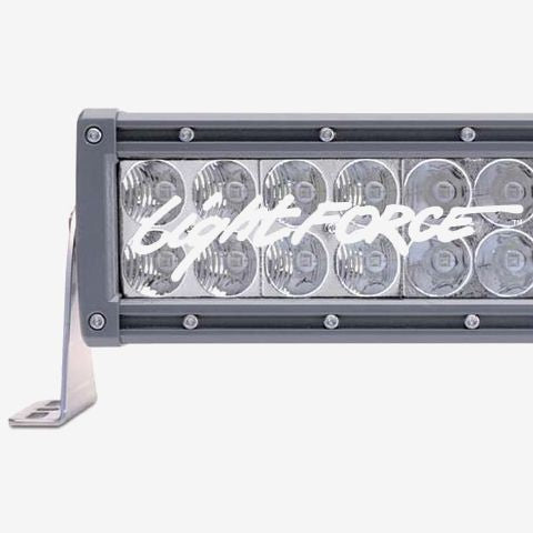 LIGHTFORCE Tvöföld röð dual wattage flóð 20 tommur eða 508 mm