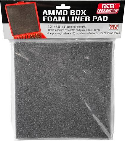 Ammo Box Foam Liner Pad